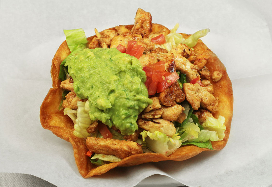 La Casita Cafe fresh salads and tostadas image menu