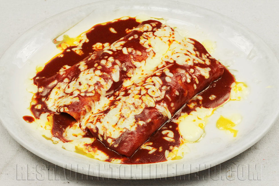 One Cheese Enchilada A in La Casita Cafe Mexican Food Cafe Hesperia menu item